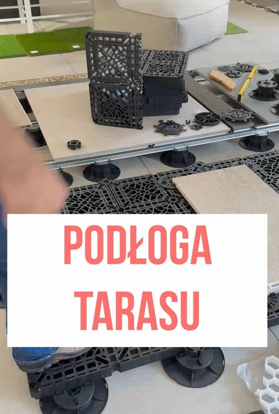 Podłoga tarasu wentylowanego w systemie Leaf Plat.webp